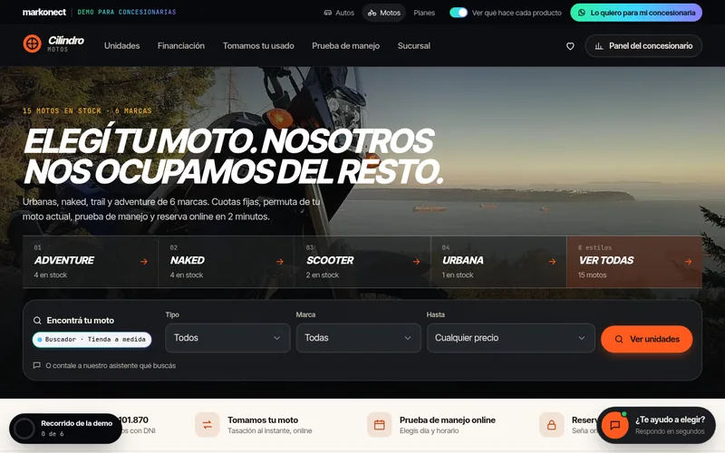 Demo de Cilindro Motos